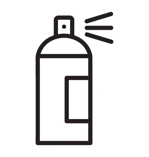 Una Botella Pulverización Excesiva Para Pintar — Vector de stock