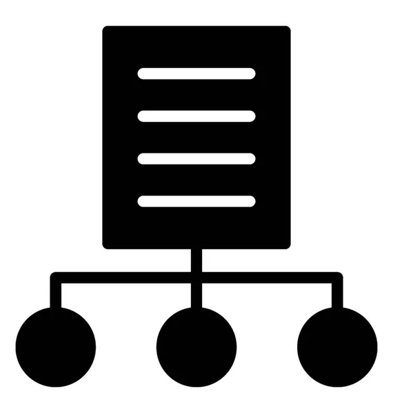 Rede Documentos Denota Documento Compartilhado Para Compartilhamento Arquivos —  Vetores de Stock