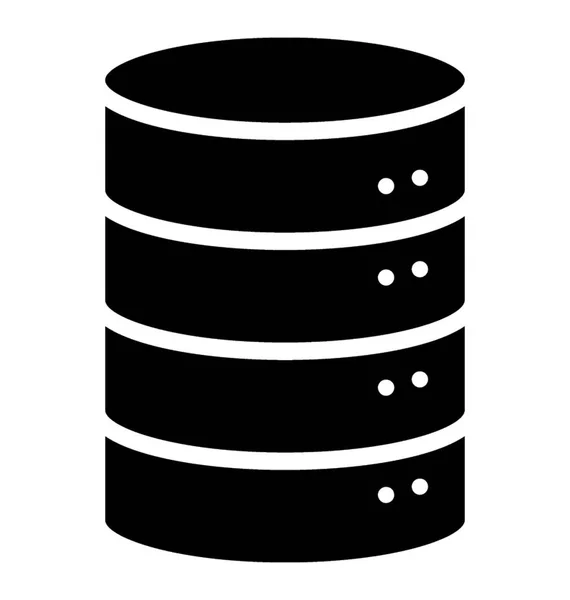 Almacenamiento Datos Sql Conoce Como Base Datos — Vector de stock