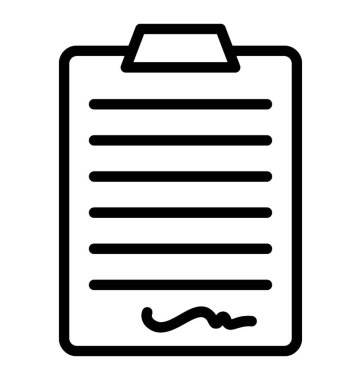 Resmi bir işareti ile bir iş anlaşması belgedir 