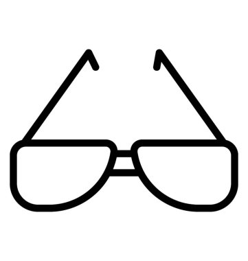 Eyewear spectacles for eye protection  clipart