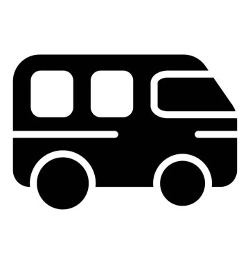 Bir yol ulaşım otobüs, okul ya da yolcu otobüs