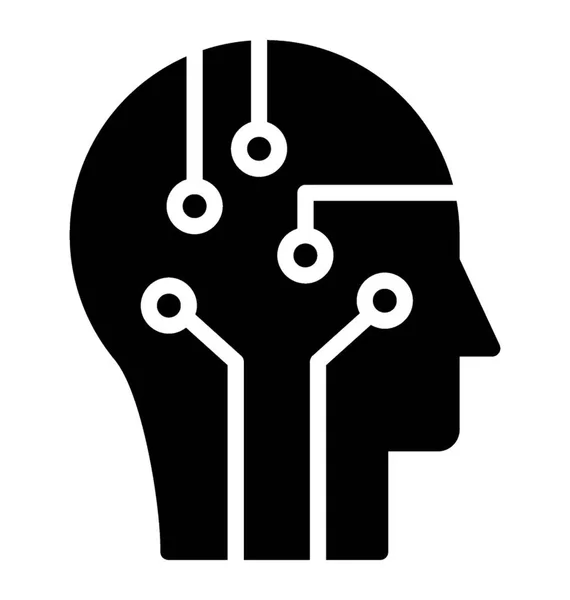 Osoba Umiejętności Jest Oznaczający Ikony Inteligencji — Wektor stockowy