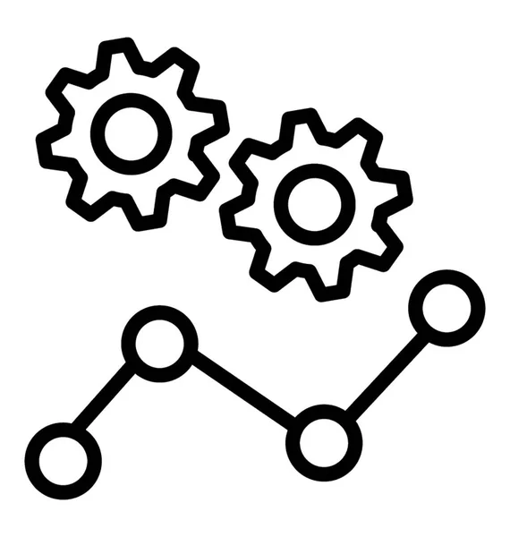 Gerenciamento Dados Para Configuração Dados —  Vetores de Stock