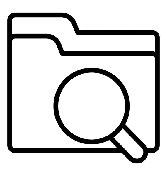 放大镜 已保存 文件夹搜索文件夹 — 图库矢量图片