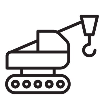 Caterpillar vinç inşaat siteleri kullanılan Asansör ile