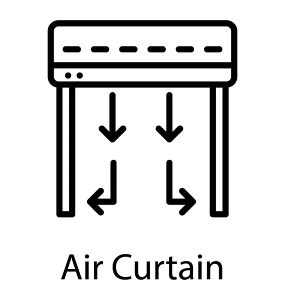 Sistema Calefacción Calefacción Imagen Icono Suelo — Vector de stock