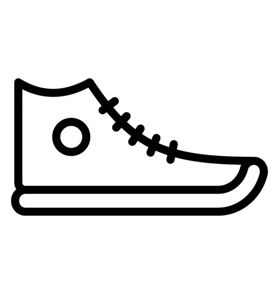 Zapatillas Zapatillas Deporte Diseño Icono — Archivo Imágenes Vectoriales