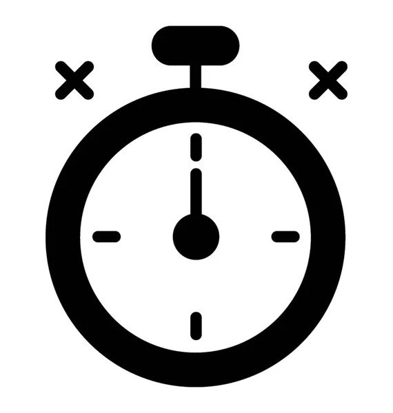 Kronometre Simgesi Tasarım Ile Geri Sayım — Stok Vektör