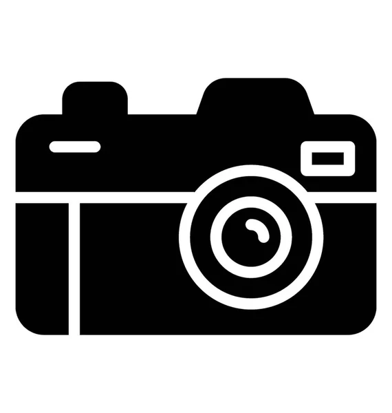Digitalkamera Zum Fotografieren — Stockvektor