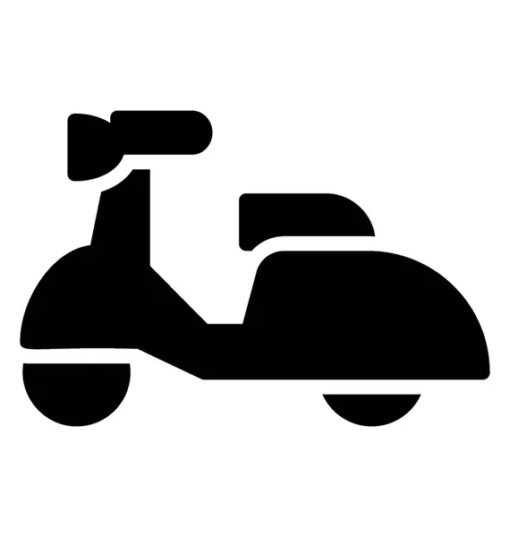 Scooter Para Paseos Locales — Archivo Imágenes Vectoriales