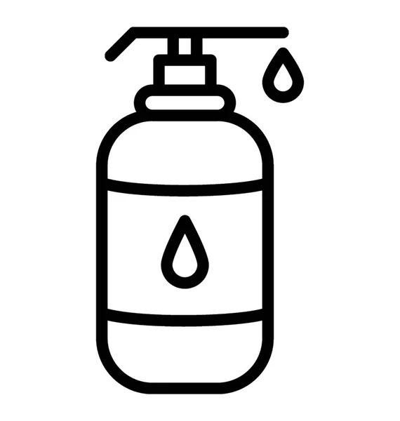 Μπουκάλι Abody Λοσιόν Για Τον Καθαρισμό — Διανυσματικό Αρχείο