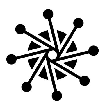 Atomun yapısı bilim simge olarak bilinen 