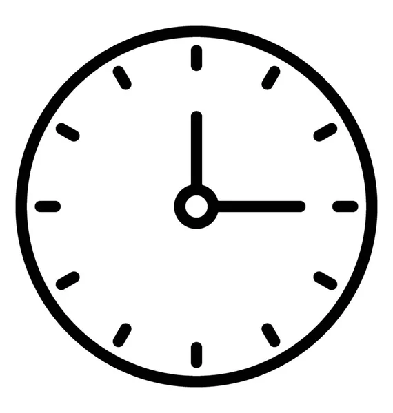 Reloj Para Colgar Pared Icono Reloj Pared — Vector de stock