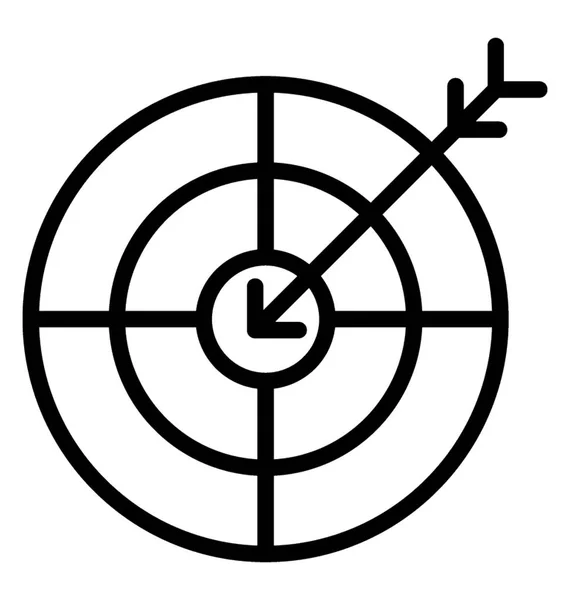 Arrow Right Target — Stock Vector