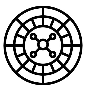 Rulet tekerleği bir geleneksel casino oyunudur 