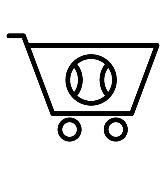 Дизайн Иконок Интернет Покупок Commerce — стоковый вектор