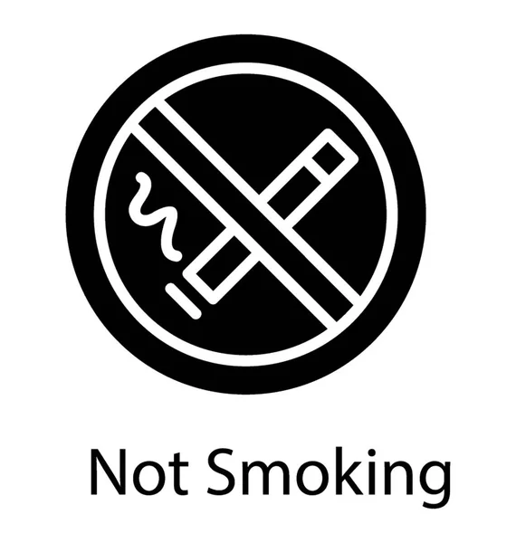 Smoking Zone Sign — Stock Vector