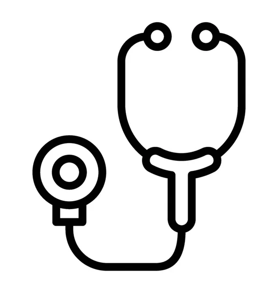 Ein Arztwerkzeug Oder Medizinisches Gerät Stethoskop — Stockvektor