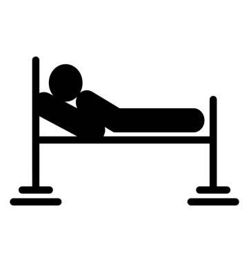 Hastalar, hareket etmek için kullanılan yatak sedye 