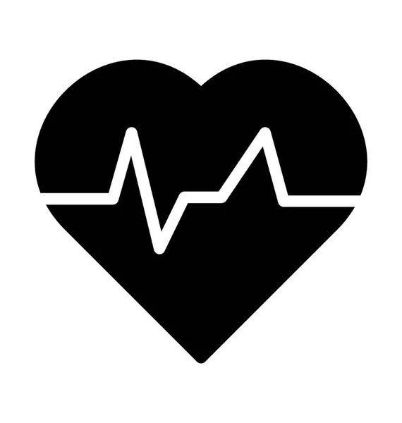 Szív Szív Arány Cardiogram Koncepció — Stock Vector