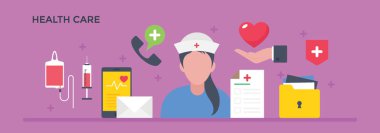 Hastalar rehberlik için sağlık doktor 