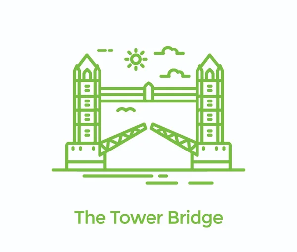 Puente Torre Londres — Archivo Imágenes Vectoriales