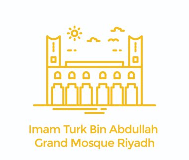 Riyad camide bir güzel tasarlanmış mimarisi 