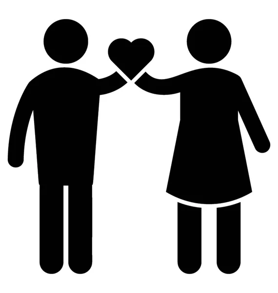 Πρόσωπα Που Κατέχουν Χέρια Αγάπη Ζευγάρι — Διανυσματικό Αρχείο