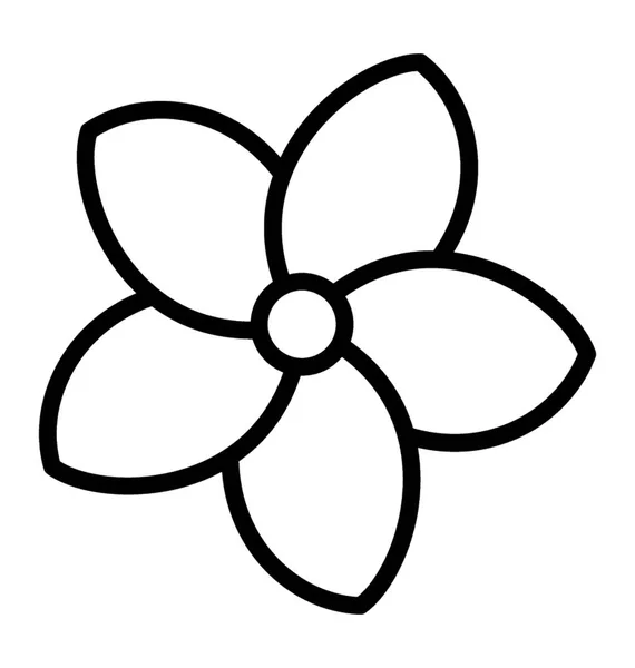 Voňavé Květiny Hawaii Daisy — Stockový vektor