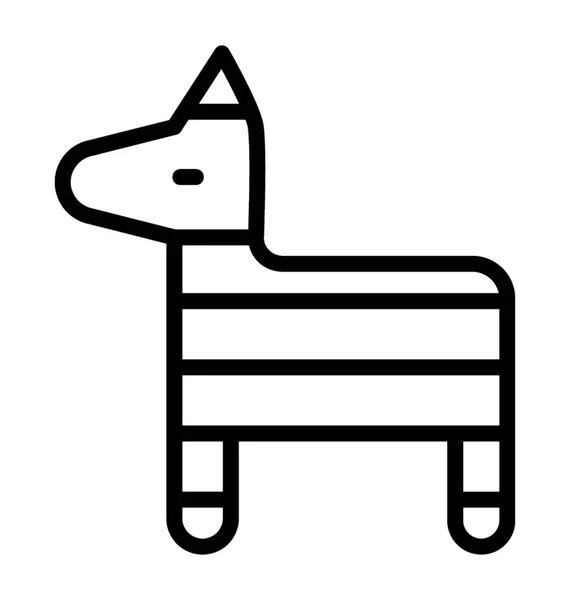Cheval Équestre Pour Équitation — Image vectorielle
