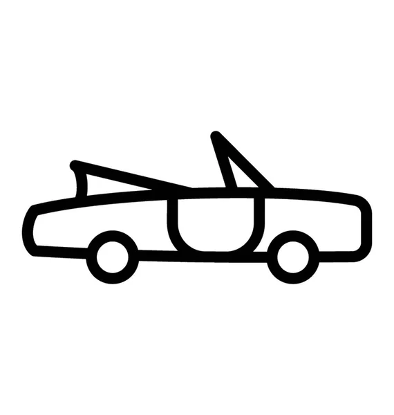 Автомобіль Rolls Rous Зображує Хіп Хоп Автомобіль — стоковий вектор