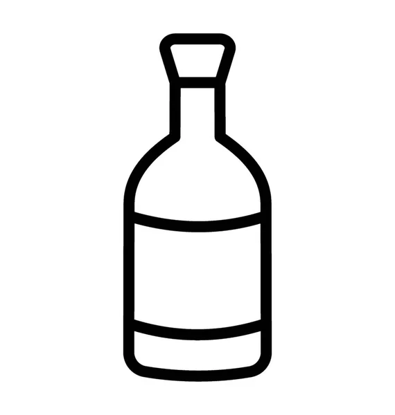 Ένα Αλκοολούχο Ποτό Που Γίνεται Από Φυτό Τεκίλα — Διανυσματικό Αρχείο