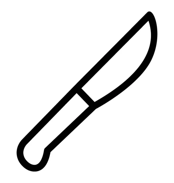 Ein Schneidwerkzeug Messer — Stockvektor