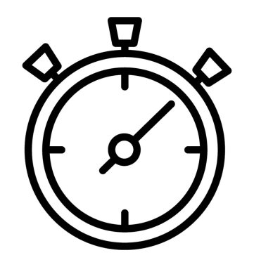 Zamanlayıcı gadget, kronometre satırı simgesi 
