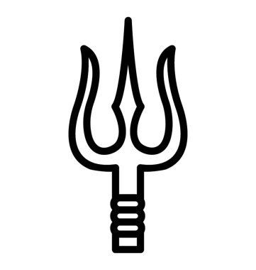 Hinduizm sembolü satırı simgesi, Tanrı ok 