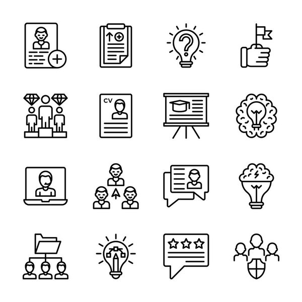 Success Solid Vector Icons