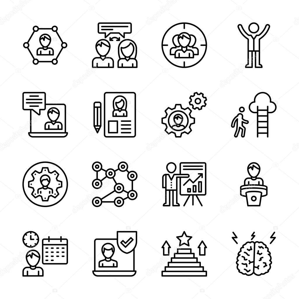 Corporate Development Icons Pack 