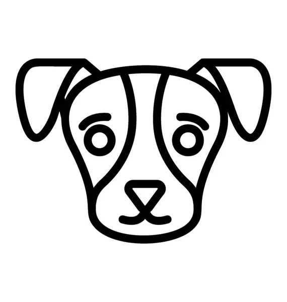 Hond Tattoo Kunst Design — Stockvector