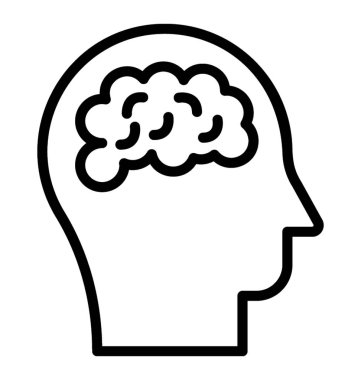 Yapay zeka hattı simgesi tasarım