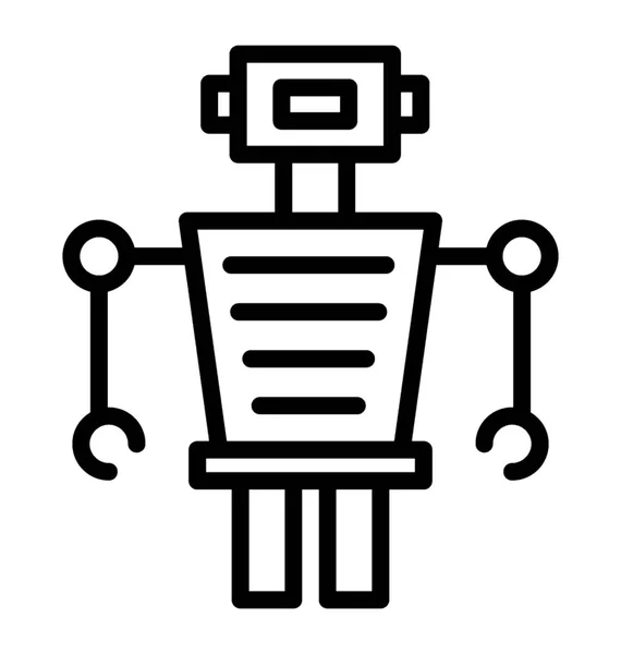 Πρωτοποριακή Εφεύρεση Ρομπότ Τεχνολογία — Διανυσματικό Αρχείο
