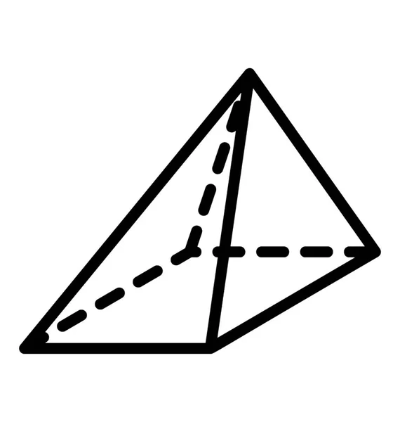 Symboldesign Der Geometrischen Form — Stockvektor