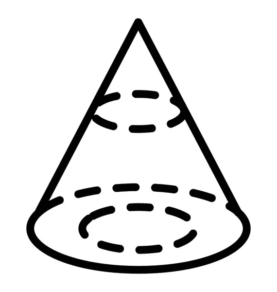 几何形状锥设计 — 图库矢量图片