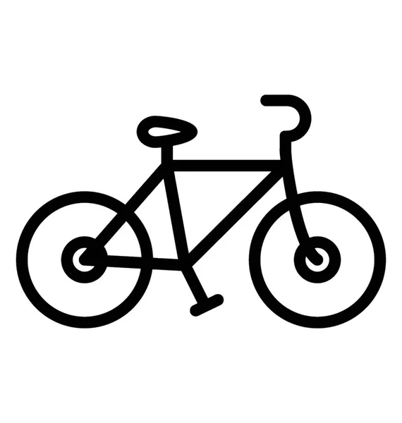Transport Auf Zwei Rädern Fahrrad — Stockvektor