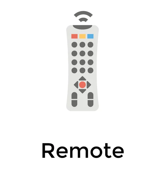 Remote Signal Designed Wifi Remote — Stock Vector