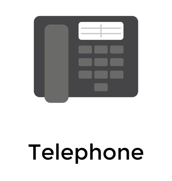 Teléfono Vector Icono Diseño — Vector de stock