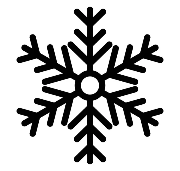 圣诞雪花图标设计 — 图库矢量图片