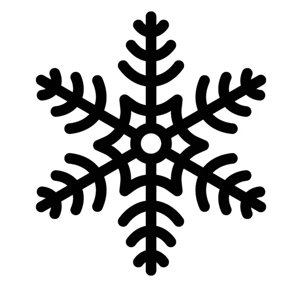 圣诞雪花图标设计 — 图库矢量图片