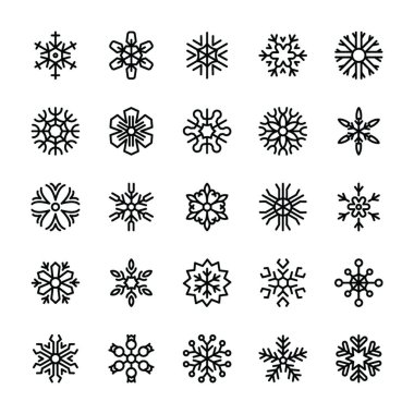 Geometrik kar taneleri kümesi