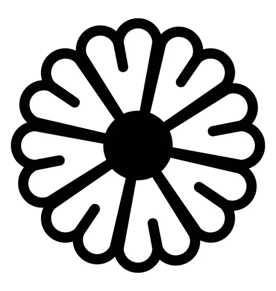 花符号图标实体设计 — 图库矢量图片